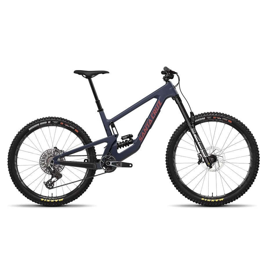 Santa Cruz Nomad 6 CC X0 AXS Transmission Coil Kit Bikes Santa Cruz Bikes Matte Liquid Blue S 