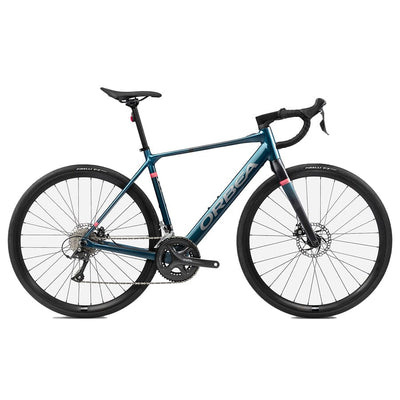 2024 Orbea Gain D50 20mph Bikes Orbea Bikes Borealis Blue (Gloss) - Black (Matt) M 