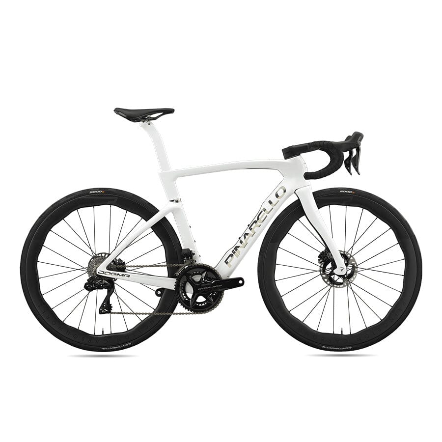 Pinarello Dogma F Dura Ace Di2 Bikes Pinarello Edge Crystal White 43 