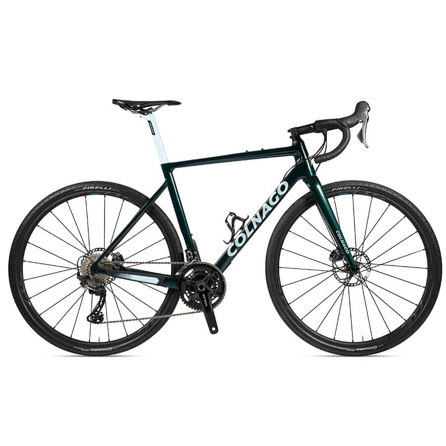 Colnago G3X DISC SH.GRX 810 2S Bikes Colnago Green 