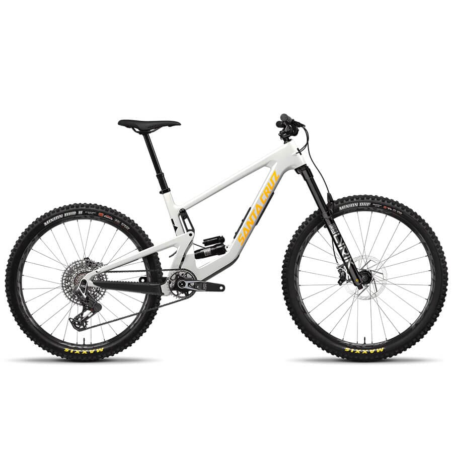 Santa Cruz Bronson 5.1 CC X0 Transmission Kit Bikes Santa Cruz Bicycles Gloss Chalk White XS 