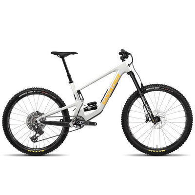 Santa Cruz Bronson 5.1 CC X0 Transmission Kit Bikes Santa Cruz Bicycles Gloss Chalk White XS 