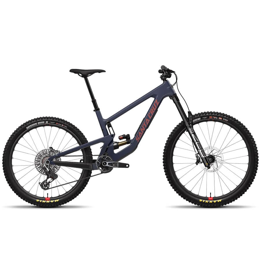 Santa Cruz Nomad 6 CC X0 AXS Transmission Reserve Kit Bikes Santa Cruz Bicycles Matte Liquid Blue S 