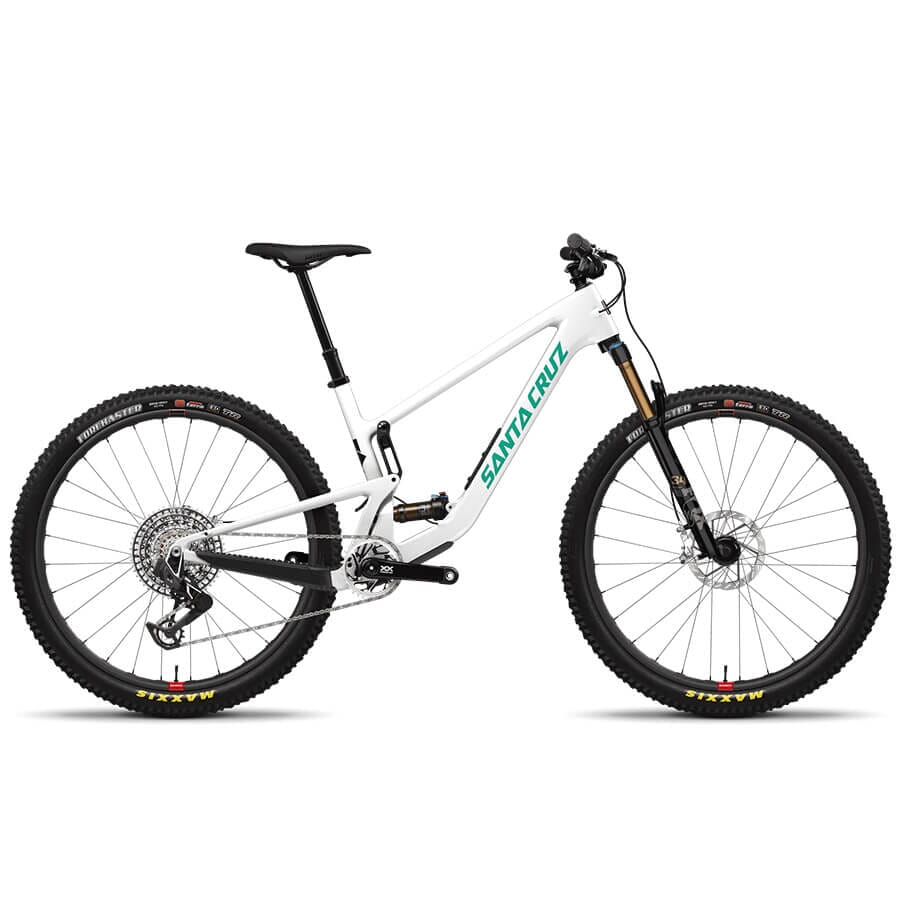 Santa Cruz Tallboy 5 CC XX SL AXS Transmission Reserve Kit Bikes Santa Cruz Bicycles Gloss White XS 