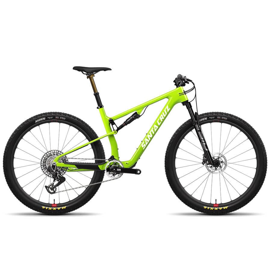 Santa Cruz Blur 4 CC XX SL AXS Transmission Reserve Kit Bikes Santa Cruz Bicycles Gloss Spring Green S 