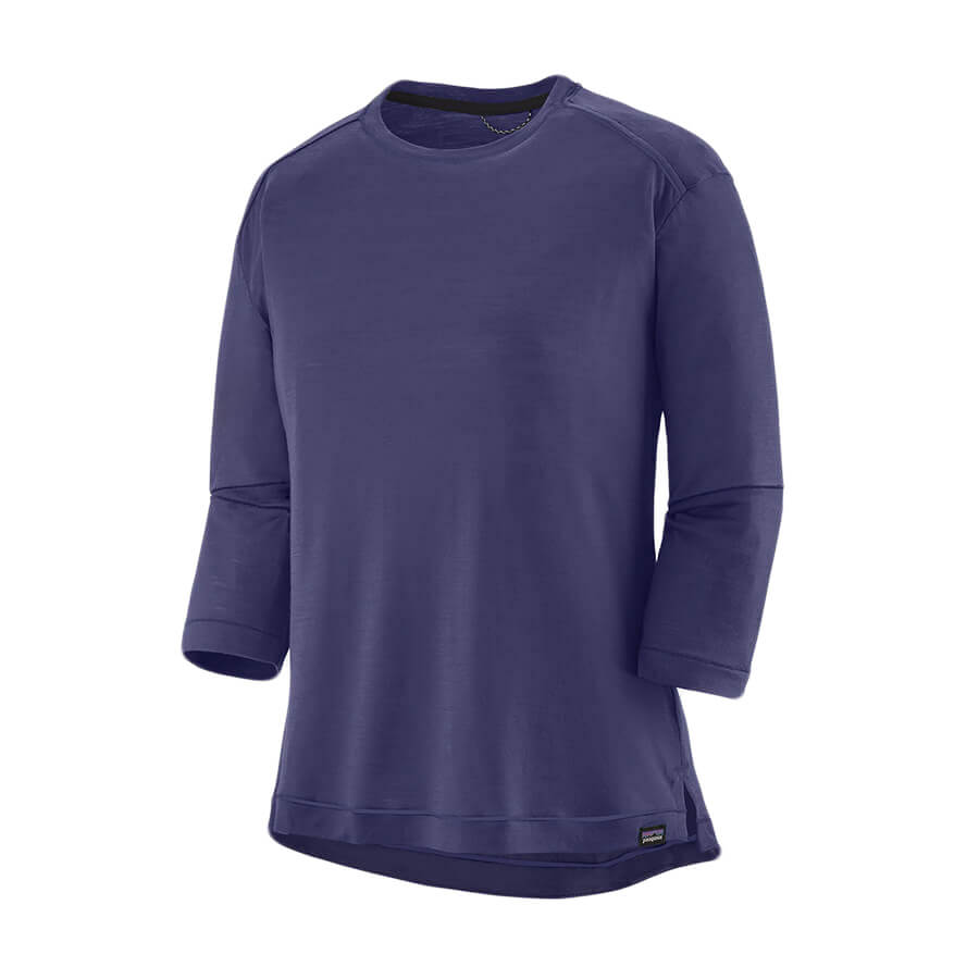 Patagonia Women's Merino 3/4-Sleeved Bike Jersey Apparel Patagonia Sound Blue S 