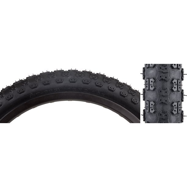 TIRES SUNLT 18x2.125 BK/BK MX3 K50 Accessories Contender Bicycles 