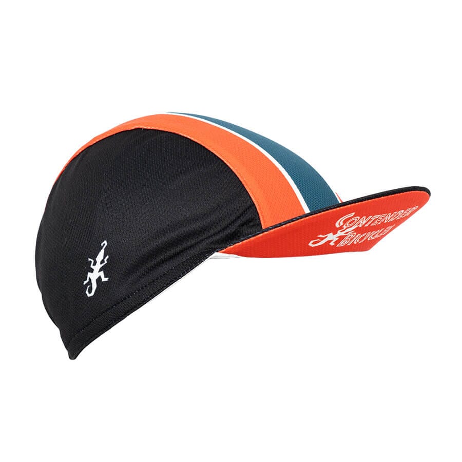 Contender Gecko Retro Cap APPAREL - MEN - HEADWEAR Contender Bicycles Red/Green 