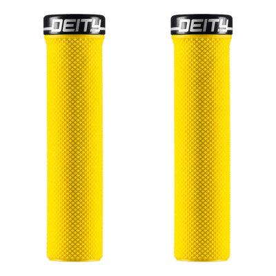 Deity Slimfit Grip Components Deity Components Yellow 