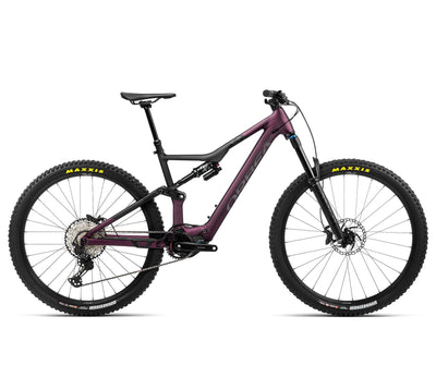 Orbea Rise H10 Bikes Orbea Metallic Mulberry-Black (Matt) S 