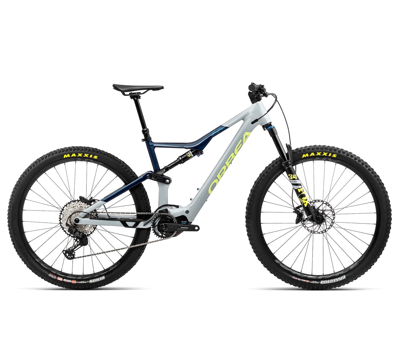 Orbea Rise H20 Bikes Orbea Iceberg Grey-Moondust Blue (Gloss) S 