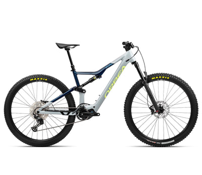 Orbea Rise H30 Bikes Orbea Iceberg Grey-Moondust Blue (Gloss) S 