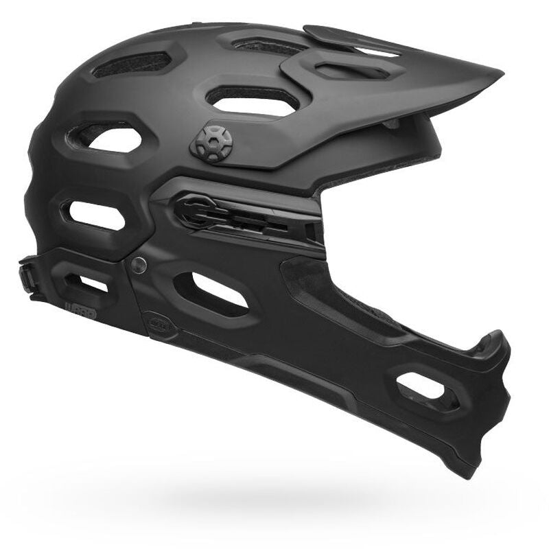 Bell Helmet Super 3R MIPS APPAREL - HELMETS - BELL Bell Matte Black/ Grey SM 