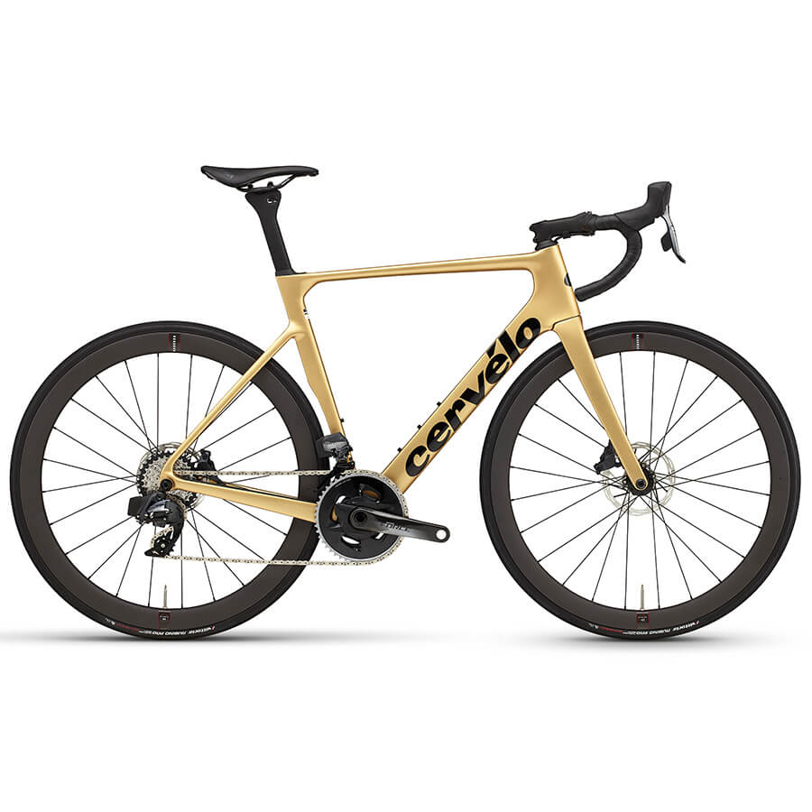 Cervelo Soloist Force eTap AXS Bikes Cervelo Gold Dust 48 