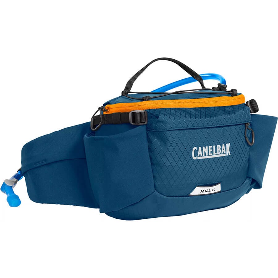 CamelBak M.U.L.E. 5 Waist Pack 50oz ACCESSORIES - HYDRATION PACKS Camelbak Gibraltar Navy / Orange 