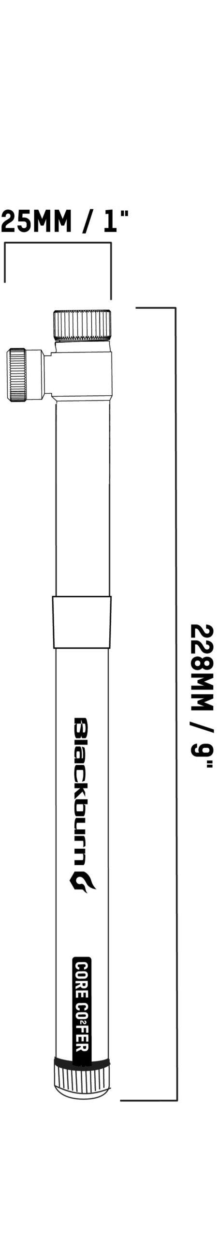 Blackburn Core C02'Fer Mini-Pump Accessories Blackburn 
