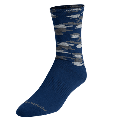 Pearl Izumi Flash Reflective Elite Sock Apparel Pearl Izumi Navy Highland Dash MD 