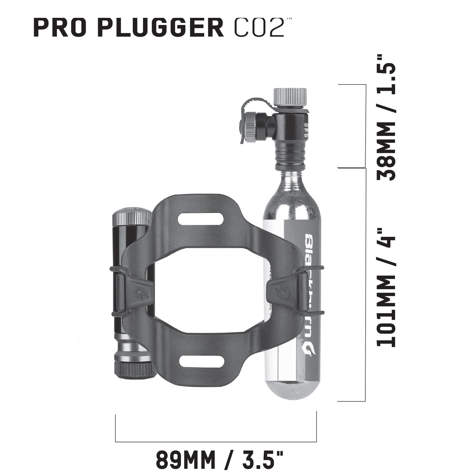 Blackburn Pro Plugger CO2 Inflator Kit Accessories Blackburn 